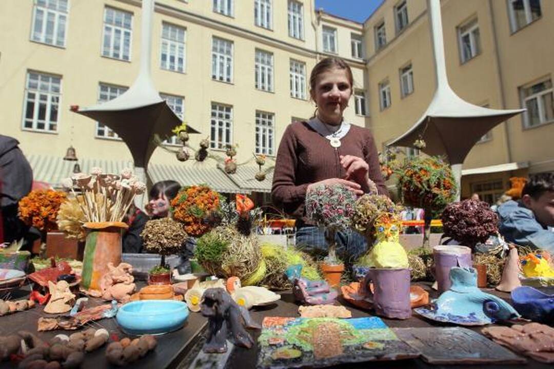 Į Atvelykio mugę vilniečius viliojo ir egzotiški driežai