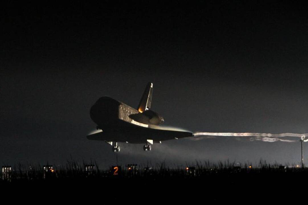 "Endeavour" baigė savo paskutinę misiją (foto)