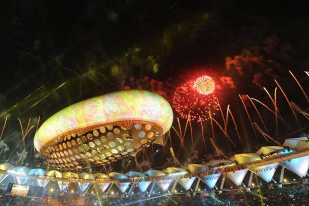 Delyje įspūdinga atidarymo ceremonija prasidėjo Sandraugos žaidynės