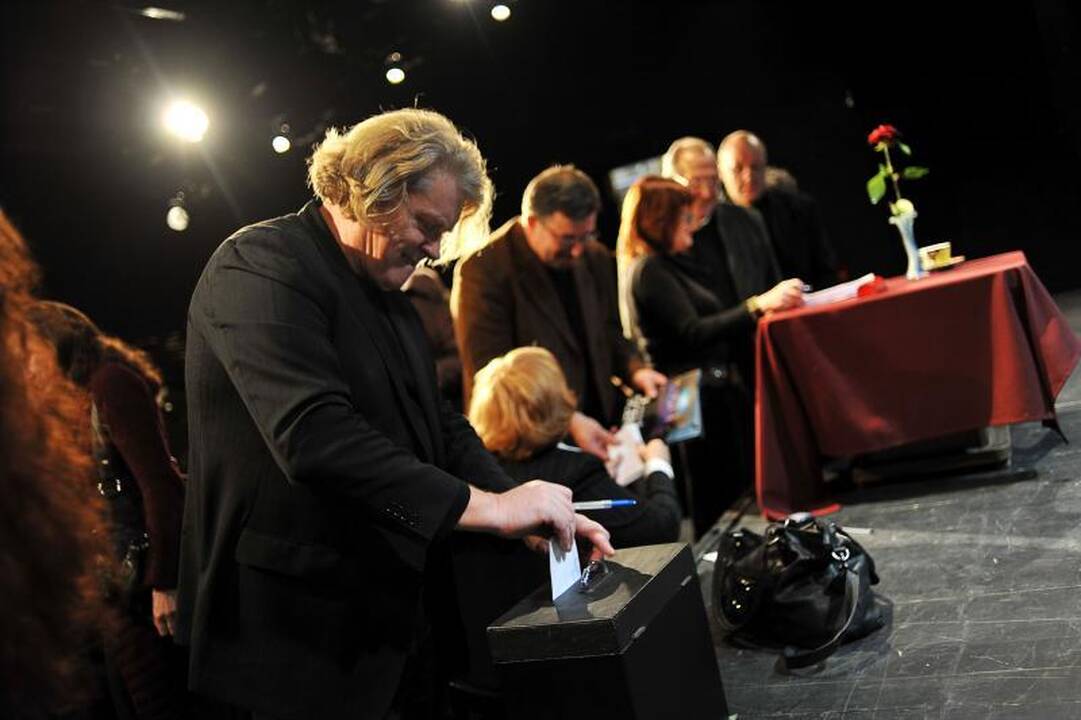 Lietuvos teatro sąjungos vadovu tapo aktorius R.Rimeikis