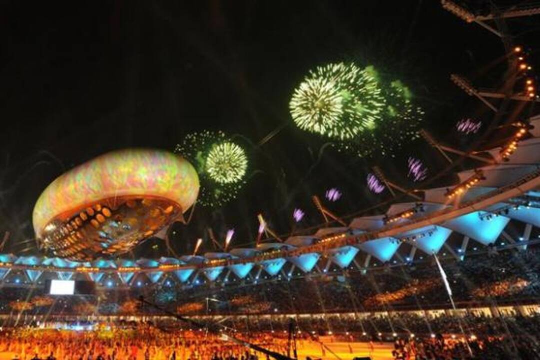 Delyje įspūdinga atidarymo ceremonija prasidėjo Sandraugos žaidynės