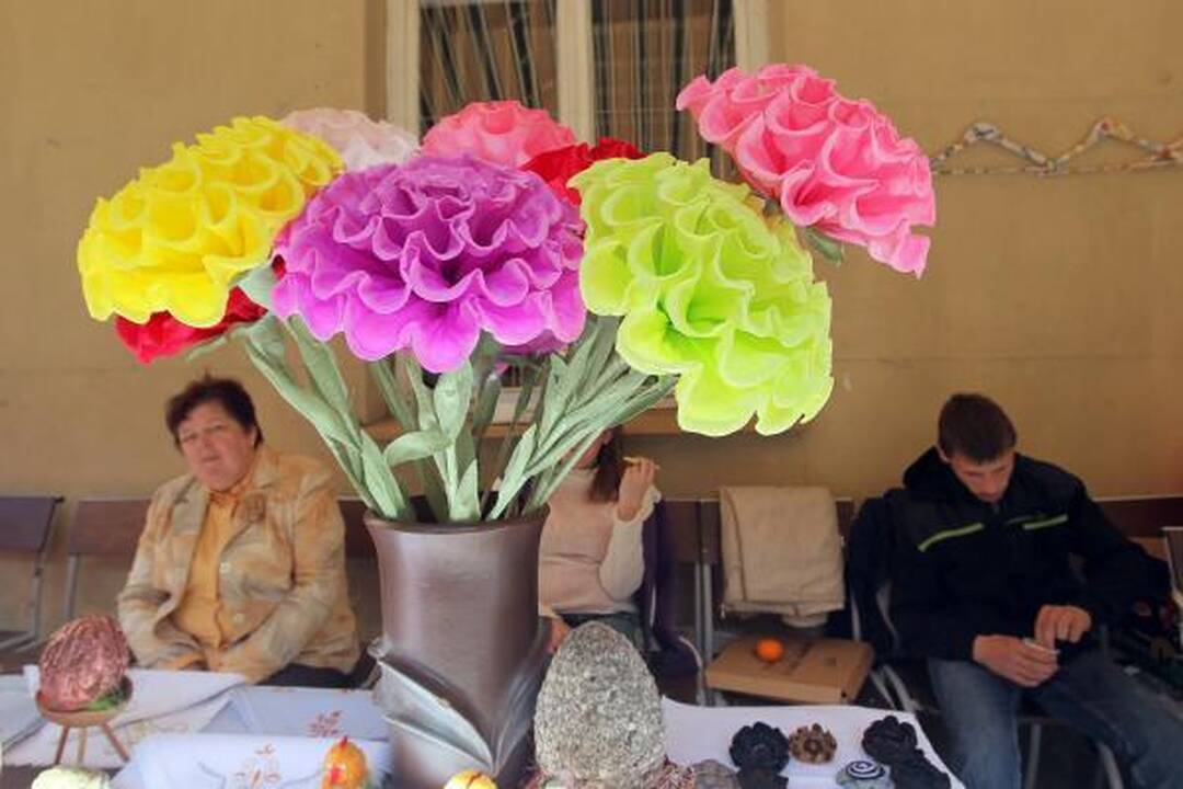Į Atvelykio mugę vilniečius viliojo ir egzotiški driežai