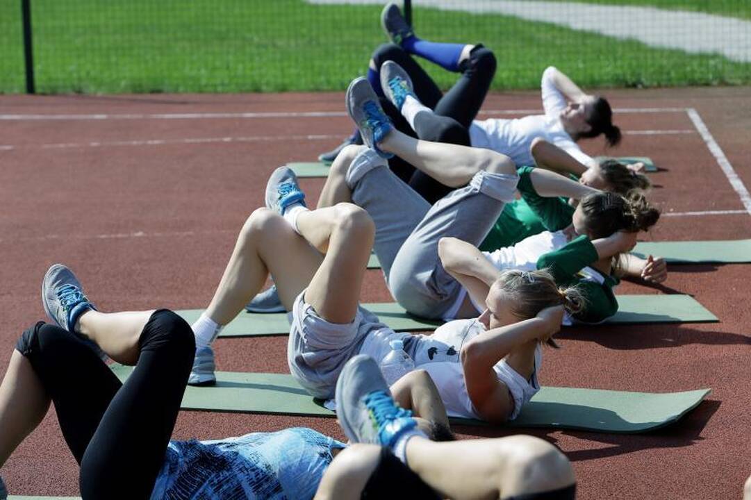 Palangoje – pirmoji Lietuvos moterų krepšinio rinktinės stovykla