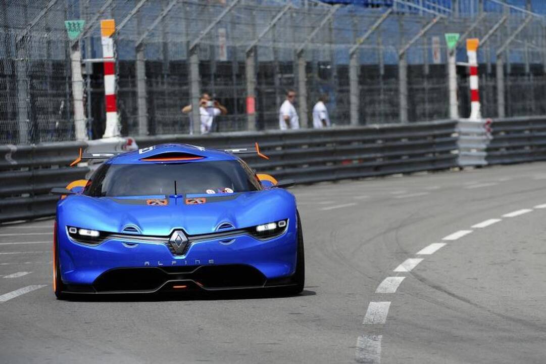 „Alpine A110“ penkiasdešimtmečiui „Renault“ sukūrė koncepcinį modelį