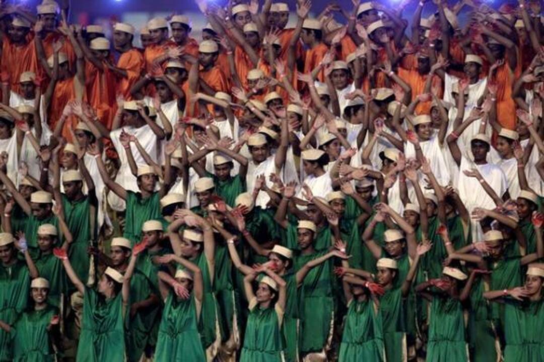 Delyje įspūdinga atidarymo ceremonija prasidėjo Sandraugos žaidynės