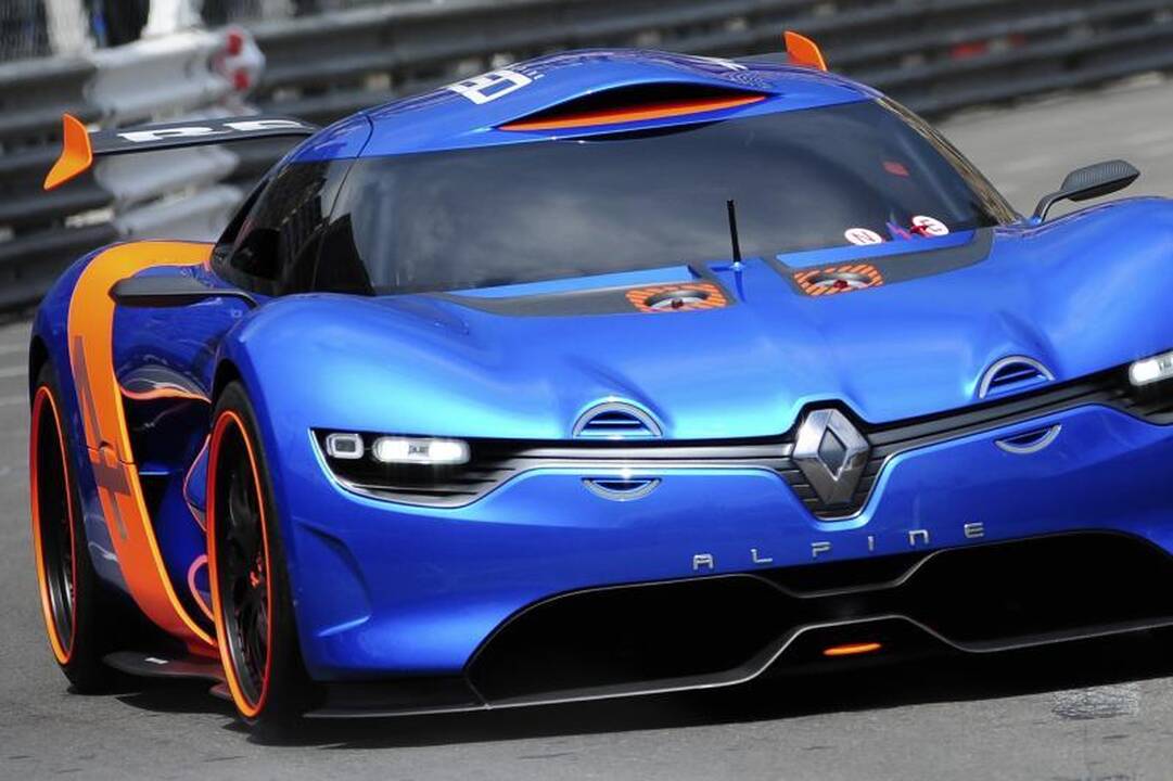 „Alpine A110“ penkiasdešimtmečiui „Renault“ sukūrė koncepcinį modelį