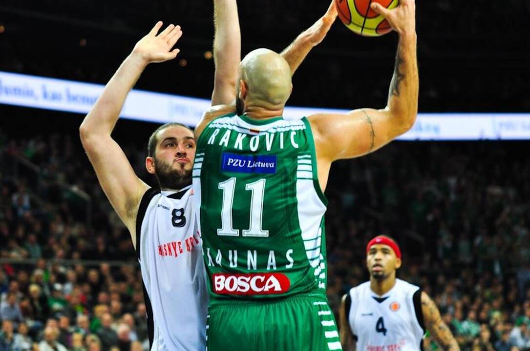 Pirmosiose rungtynėse naujoje arenoje „Žalgiris“ iškovojo pergalę