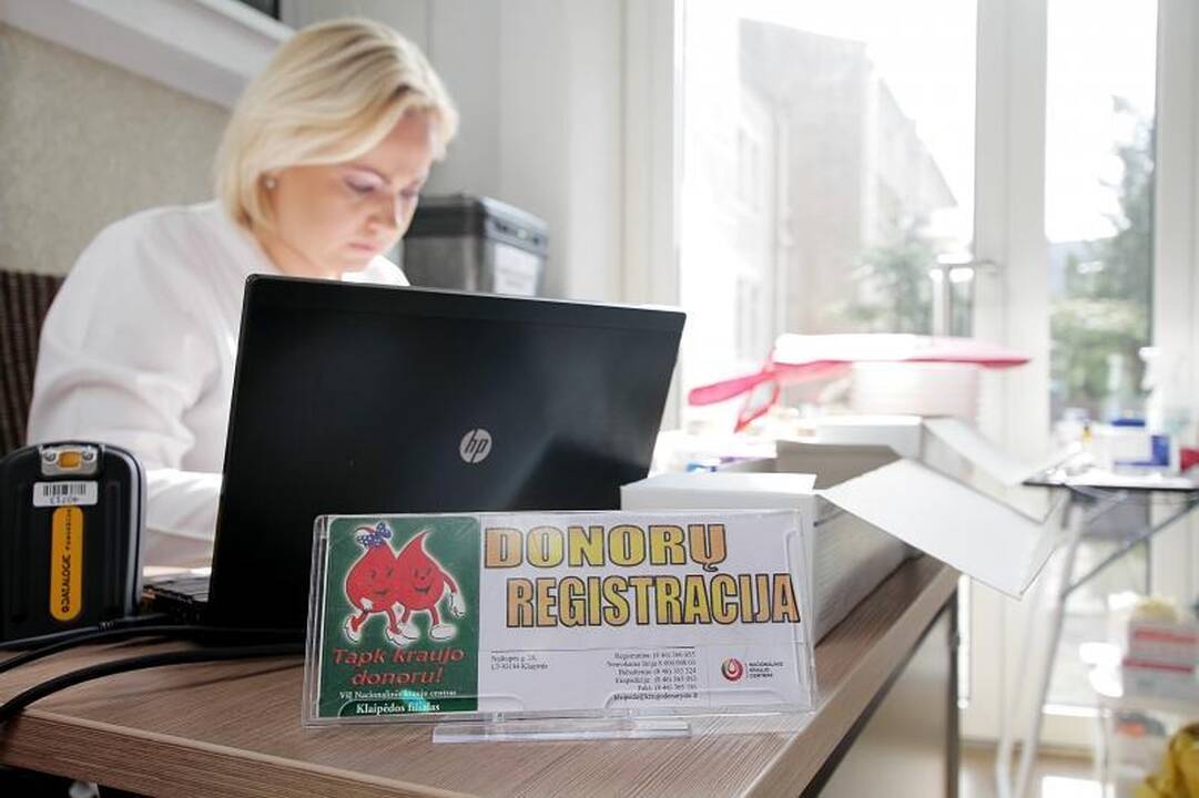 Pavasaris praretino kraujo donorų gretas