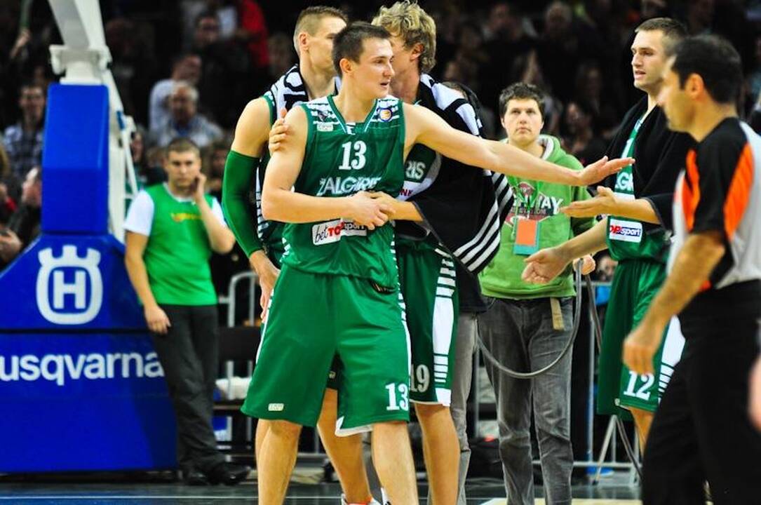 Pirmosiose rungtynėse naujoje arenoje „Žalgiris“ iškovojo pergalę