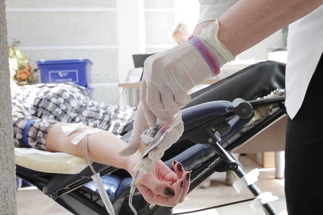 Pavasaris praretino kraujo donorų gretas