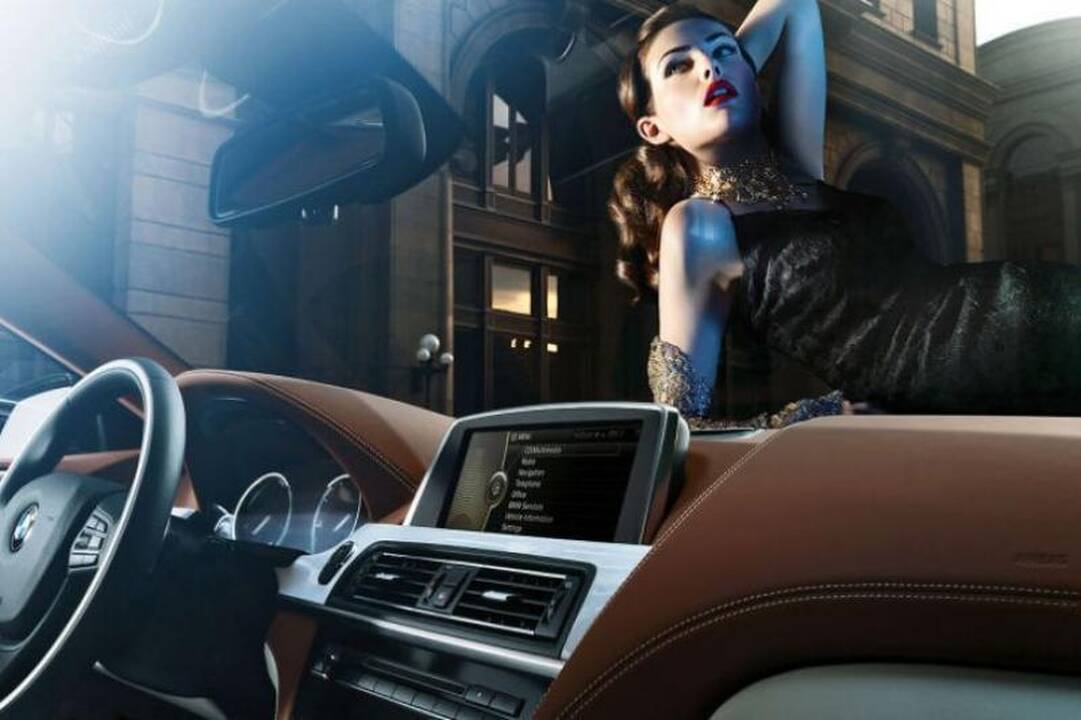 6-osios serijos „Gran Coupé Burlesque“: BMW vairuojančios stileivos