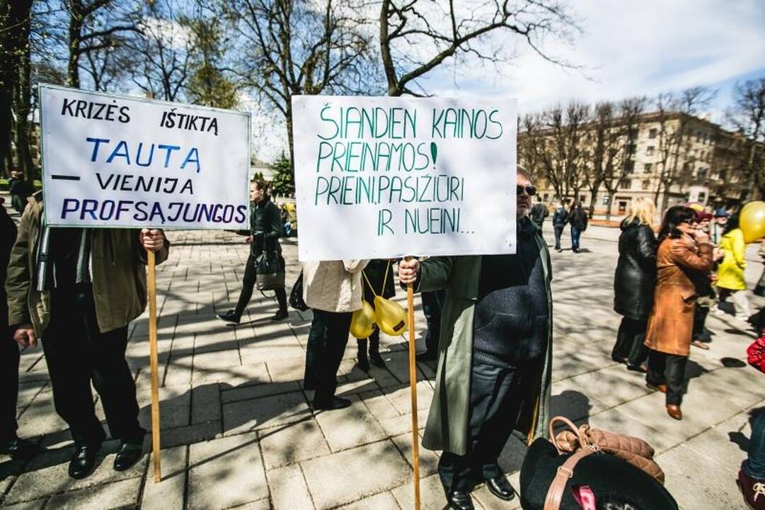 Gegužės 1-osios šūkis – kovok su darbdaviu