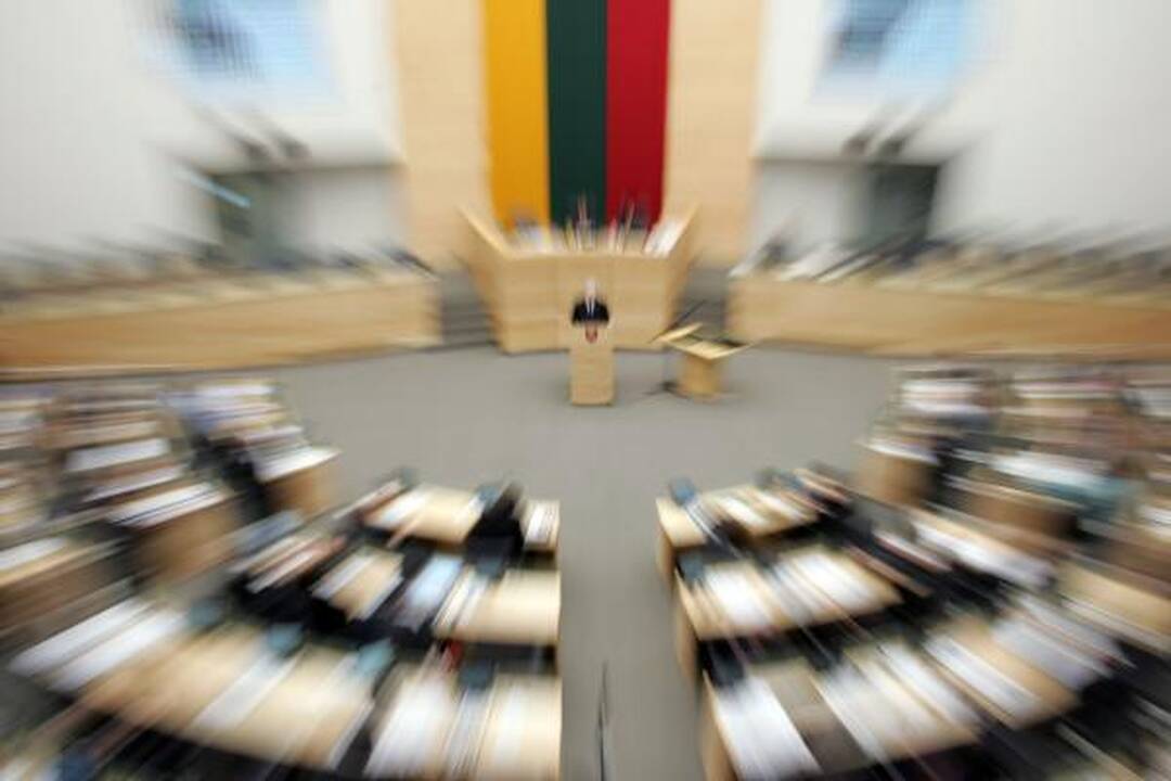 Seimas 100 tūkst. litų mažina išlaidas komandiruotėms