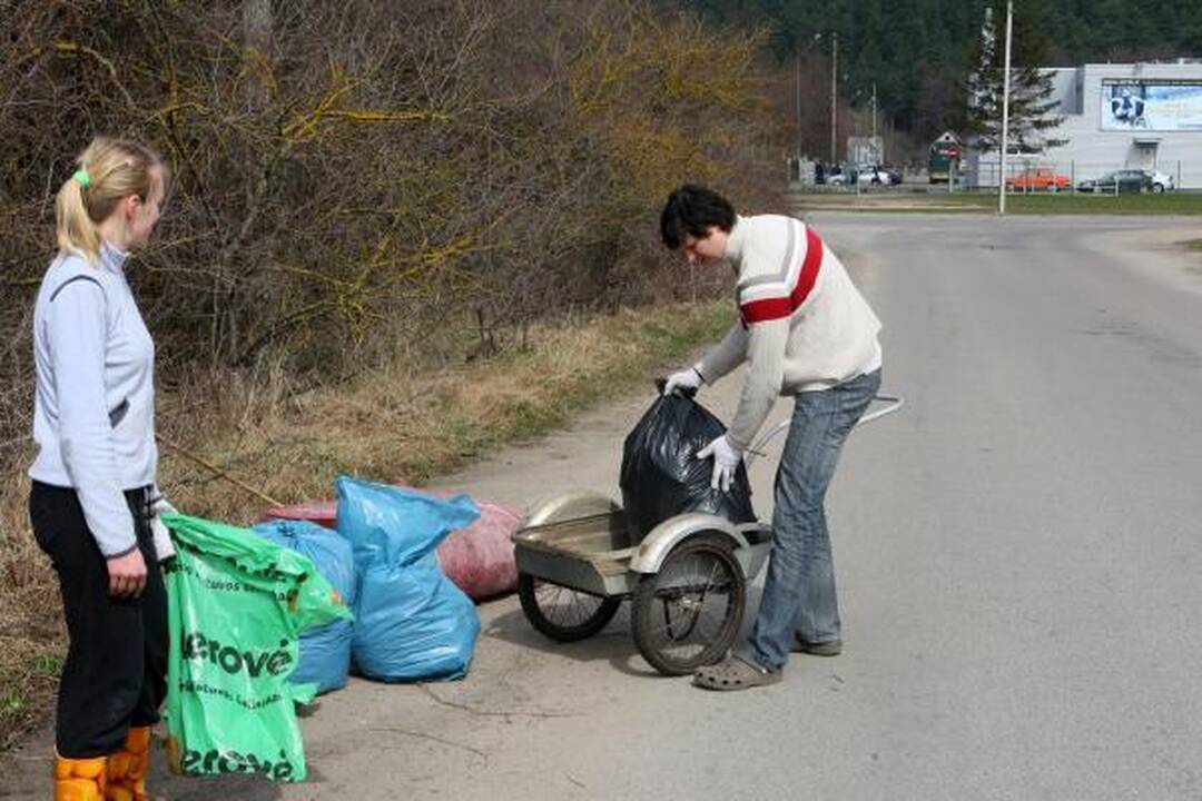 Tarp šiukšlių – vestuvių nuotraukų albumas