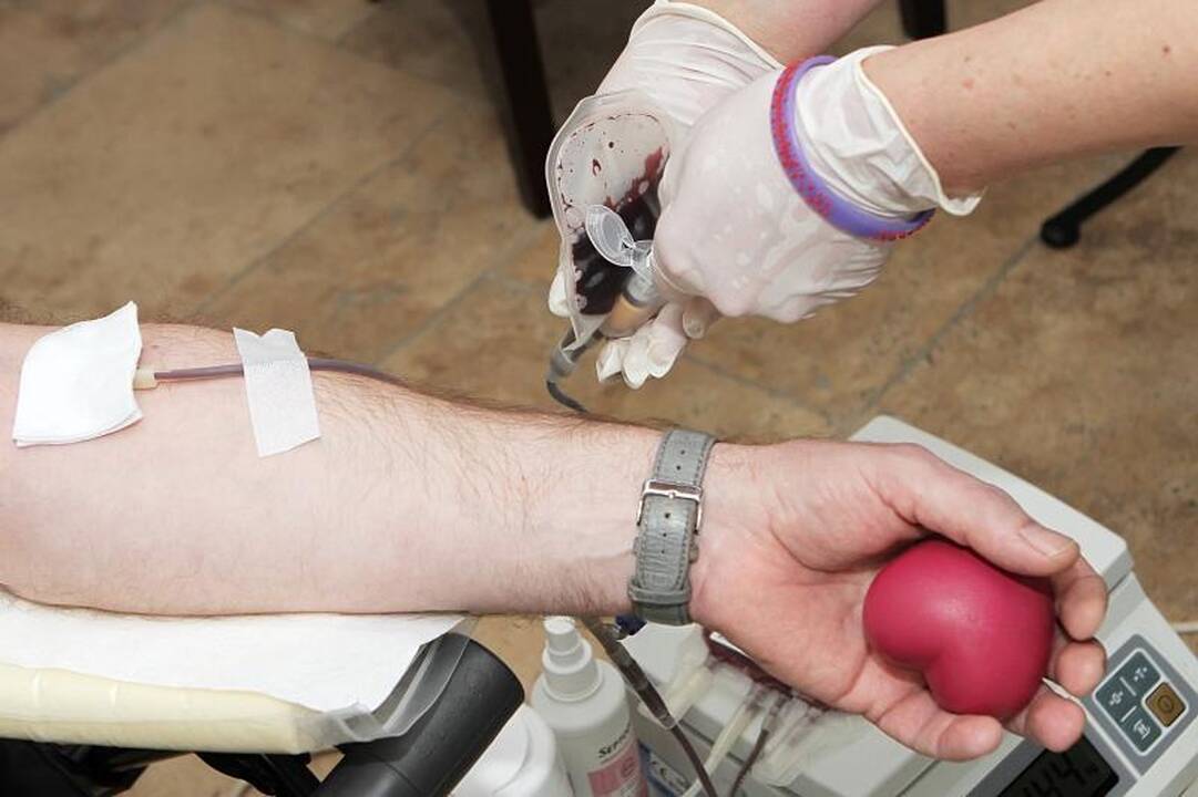 Pavasaris praretino kraujo donorų gretas
