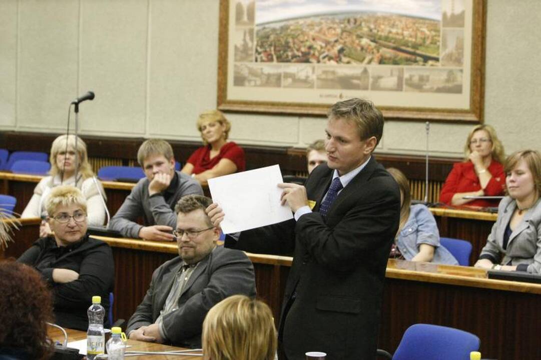 Liberaliausio Klaipėdos mokytojo titulas - Edmundui Kvederiui