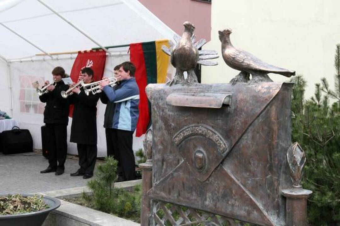 „Senamiesčio paštas“ jau laukia klaipėdiečių laiškų