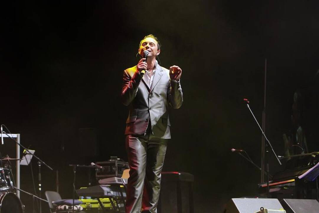 Toto Cutugno į Klaipėdą atvežė itališką dvasią