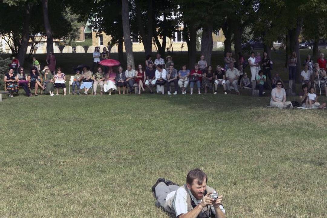 Meksikos indėnų palikuonys šoko Vilkijoje