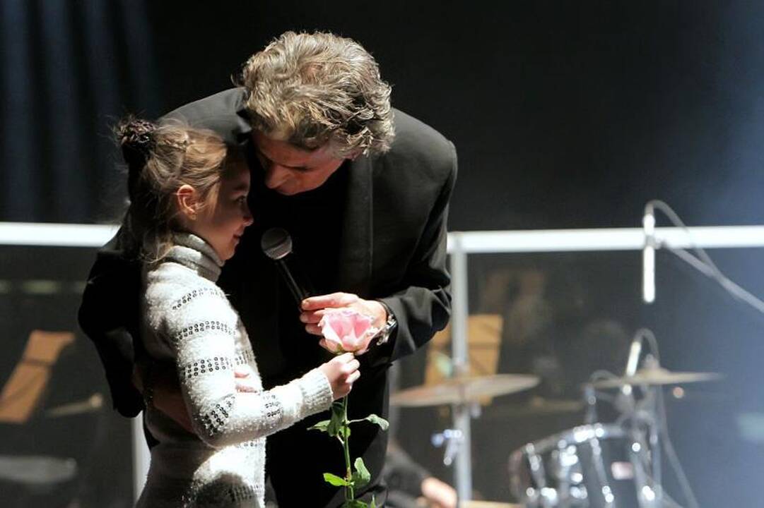 Toto Cutugno į Klaipėdą atvežė itališką dvasią