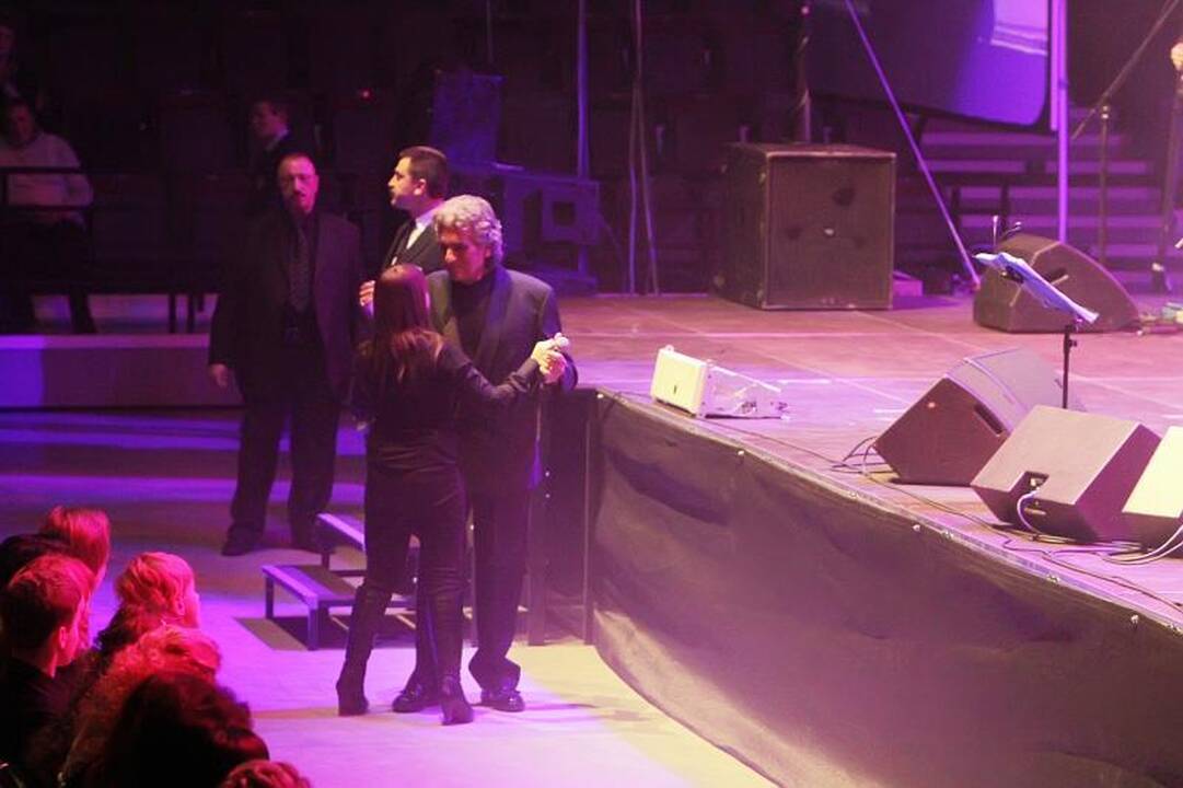 Toto Cutugno į Klaipėdą atvežė itališką dvasią