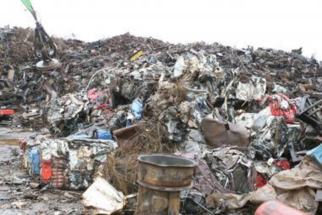 Metalo laužu prekiavusi Klaipėdos įmonė nuslėpė milijonus