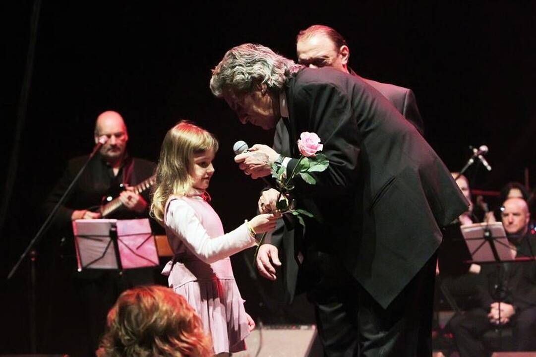 Toto Cutugno į Klaipėdą atvežė itališką dvasią