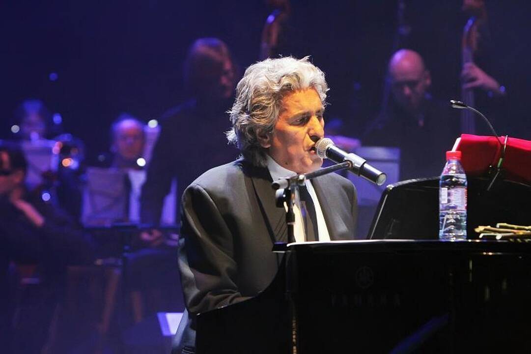 Toto Cutugno į Klaipėdą atvežė itališką dvasią