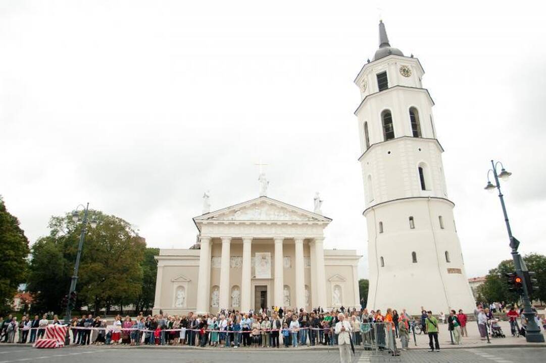 Sekmadienį Vilnius atiduotas dviratininkams