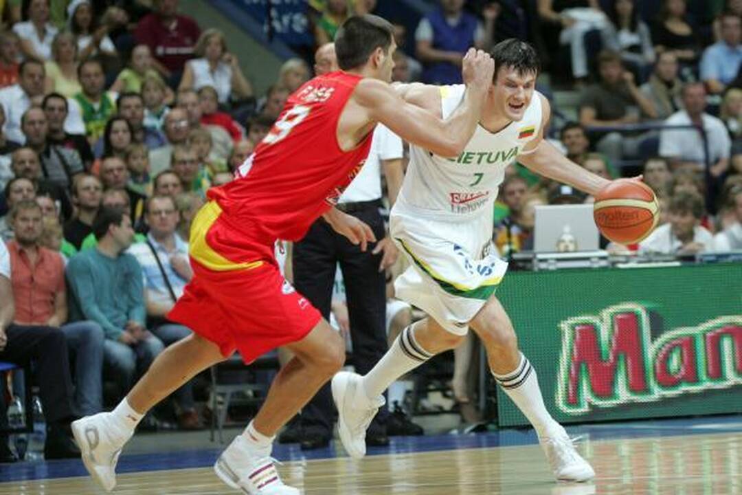 Įspūdingos rinktinės palydėtuvės: Lietuva - Ispanija 94:72