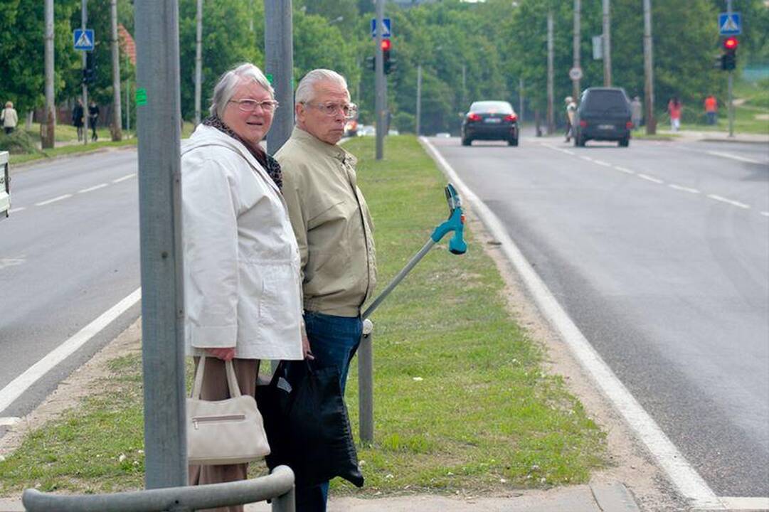 Vilniuje valandą buvo paralyžiuotas troleibusų eismas