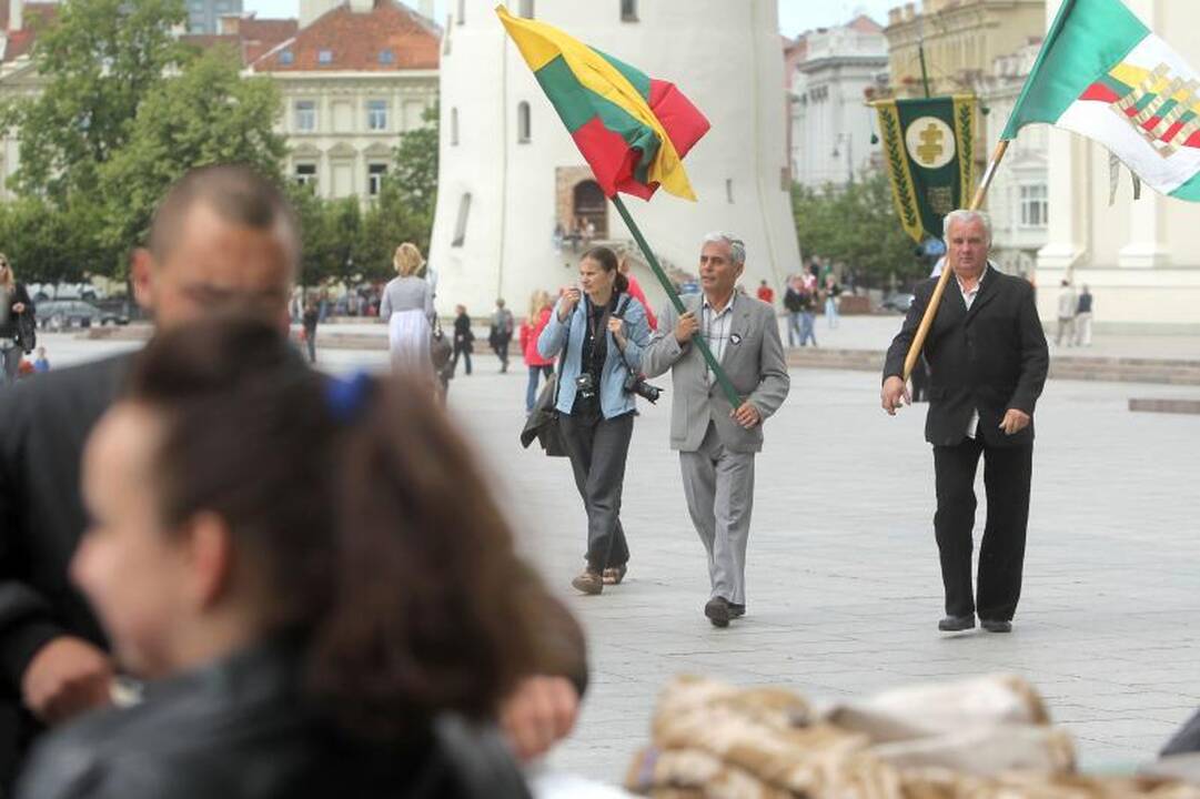 Birželio sukilimo metinių eitynės praėjo be incidentų