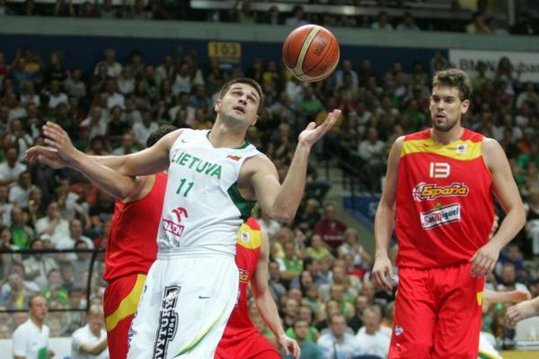 Įspūdingos rinktinės palydėtuvės: Lietuva - Ispanija 94:72
