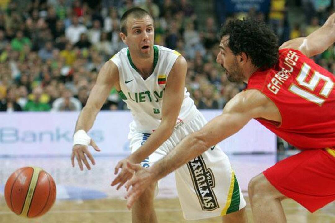 Įspūdingos rinktinės palydėtuvės: Lietuva - Ispanija 94:72