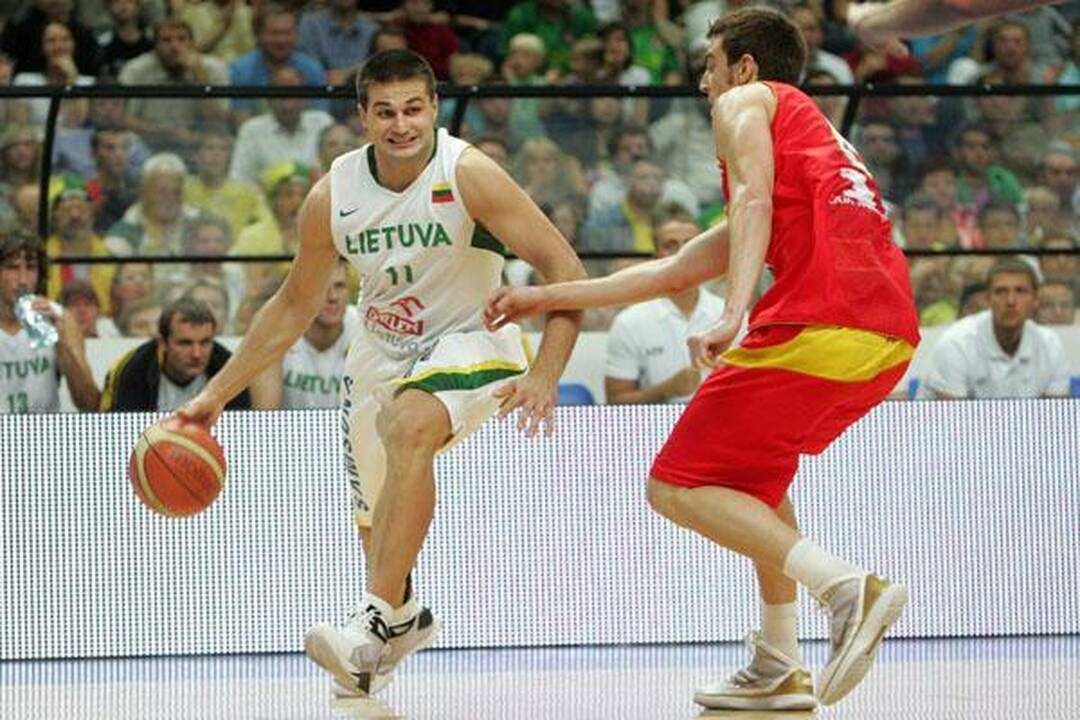 Įspūdingos rinktinės palydėtuvės: Lietuva - Ispanija 94:72