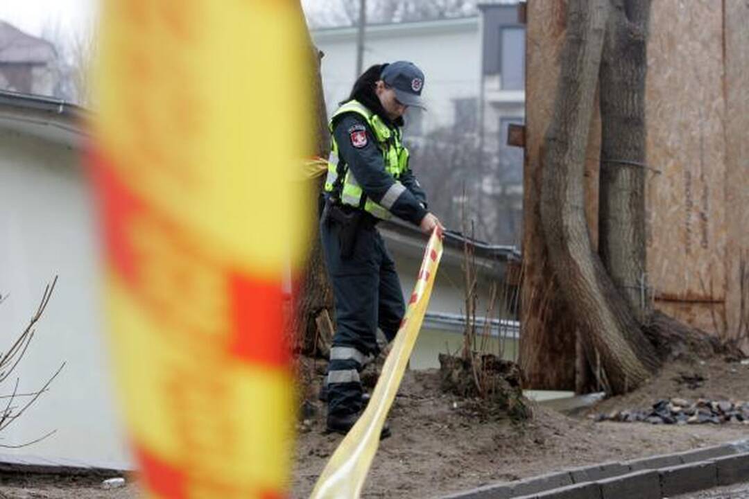 Rastas granatas vaikai parsinešė į namus   