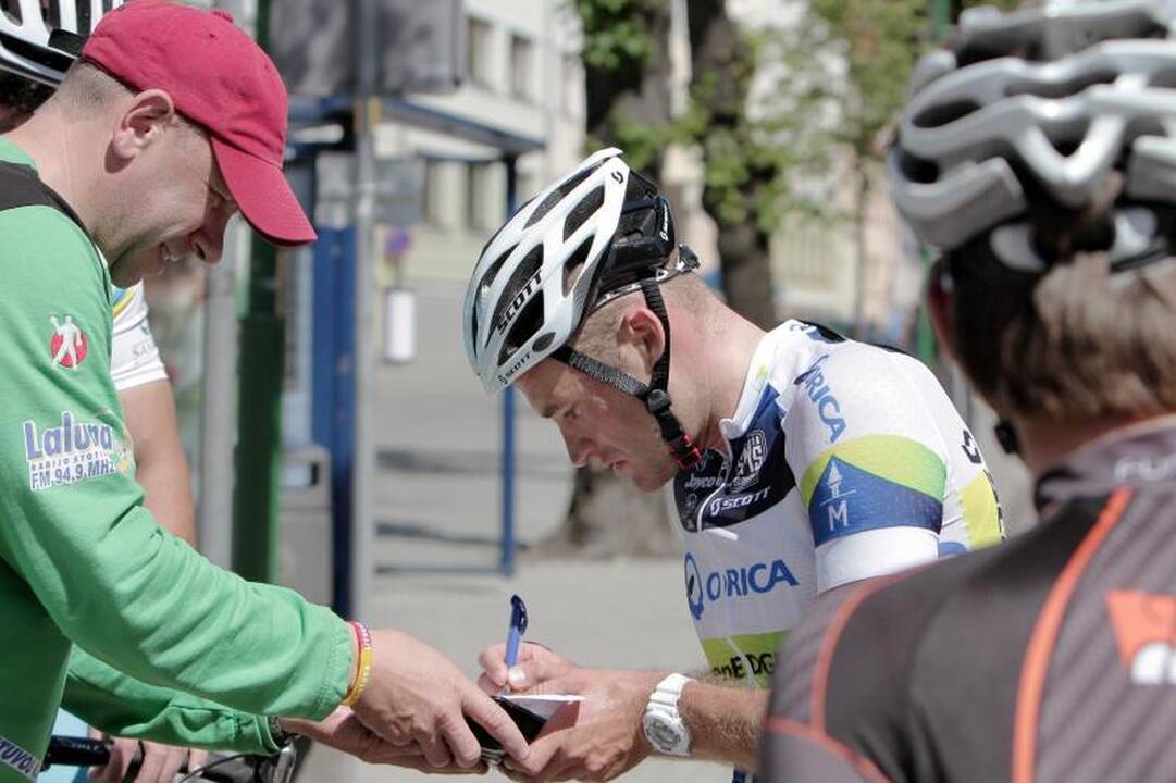 Klaipėdos dviračių maratono trasoje – mažiau dalyvių
