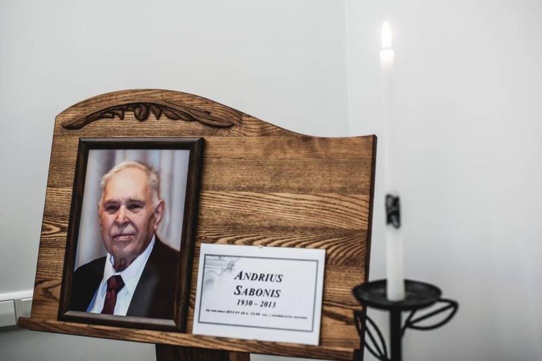 Anapilin iškeliavo LKF prezidento A. Sabonio tėvas 