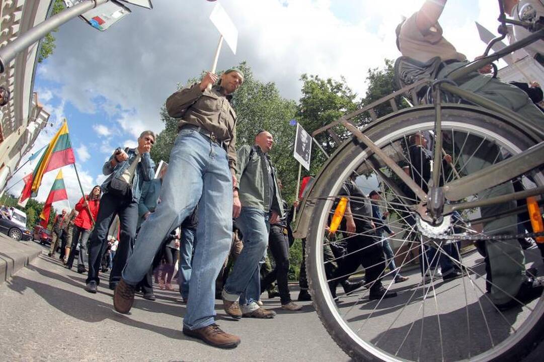 Birželio sukilimo metinių eitynės praėjo be incidentų