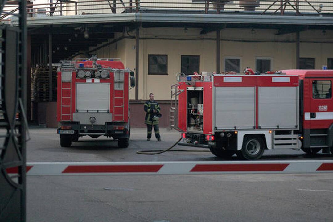 Bendrovėje „Vilniaus degtinė“ griaudėjo sprogimai