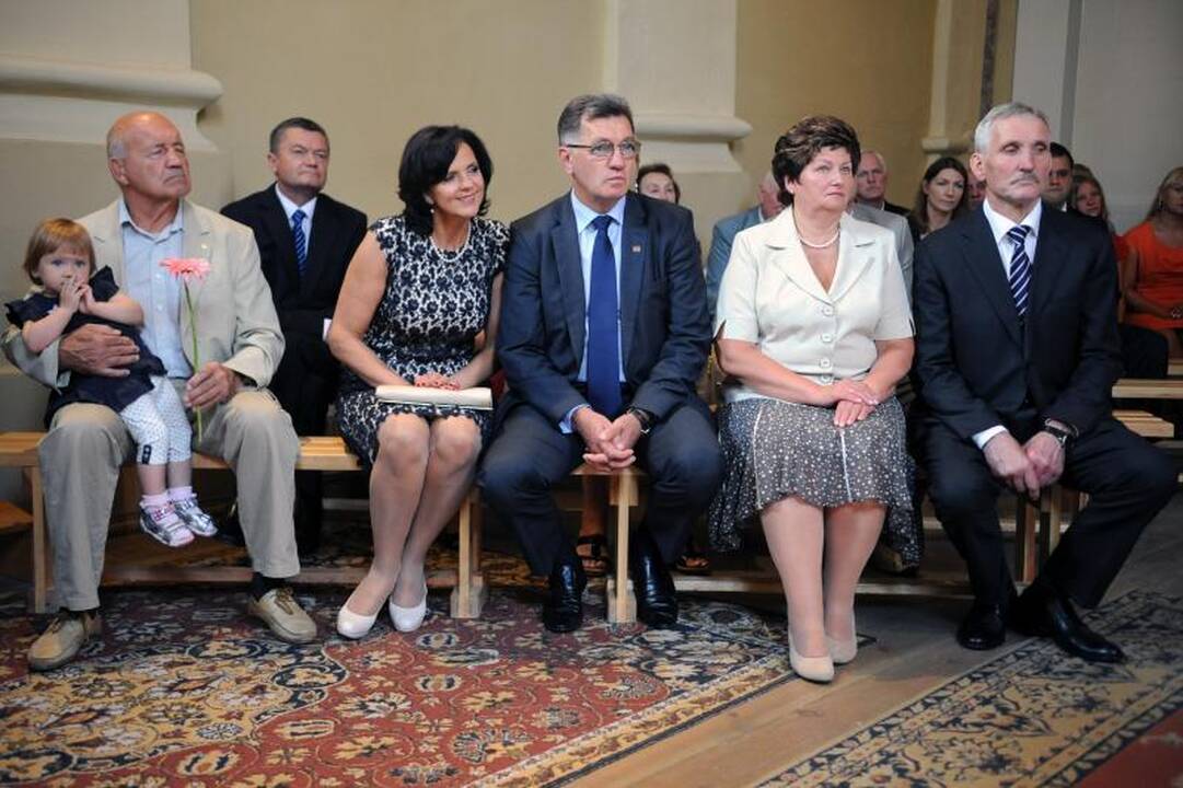 Bernardinų bažnyčioje – A.Butkevičiaus anūkės krikštynos