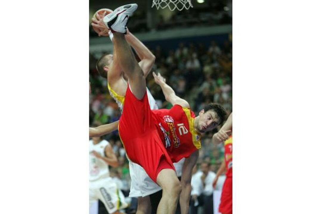 Įspūdingos rinktinės palydėtuvės: Lietuva - Ispanija 94:72