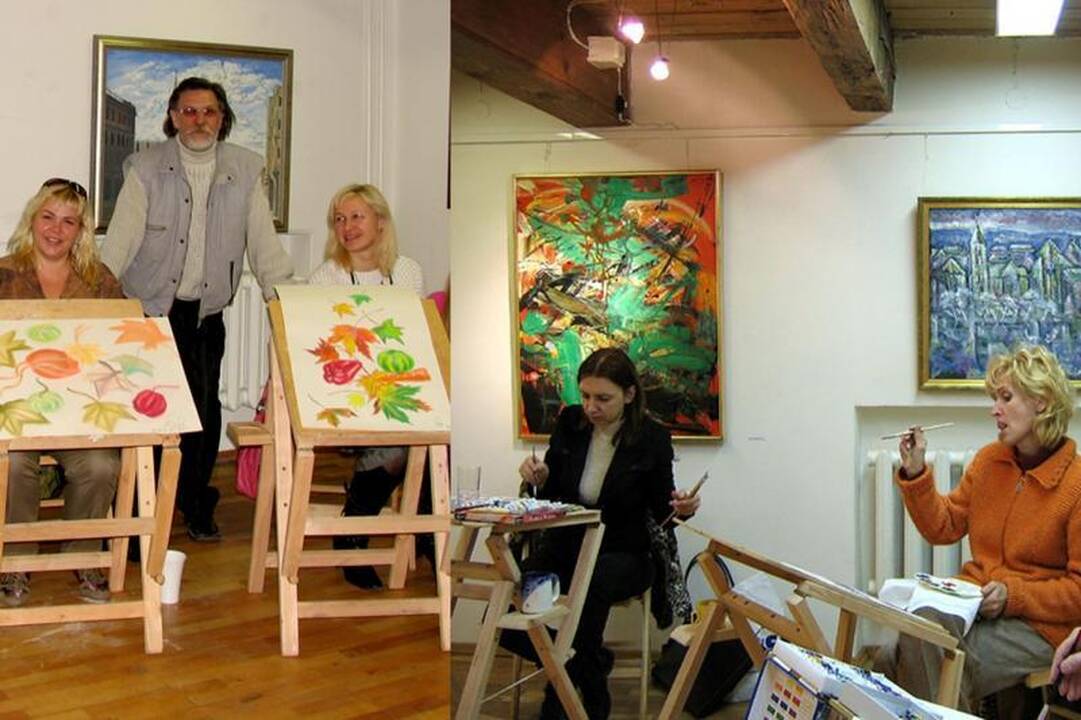 „Klaipėdos galerijoje“ – dailės mokykla suaugusiesiems