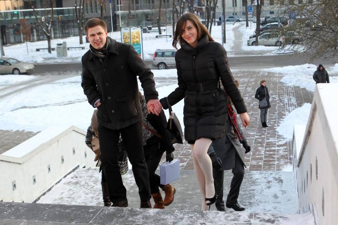 Per speigą į Santuokų rūmus žengė ir žinomos poros