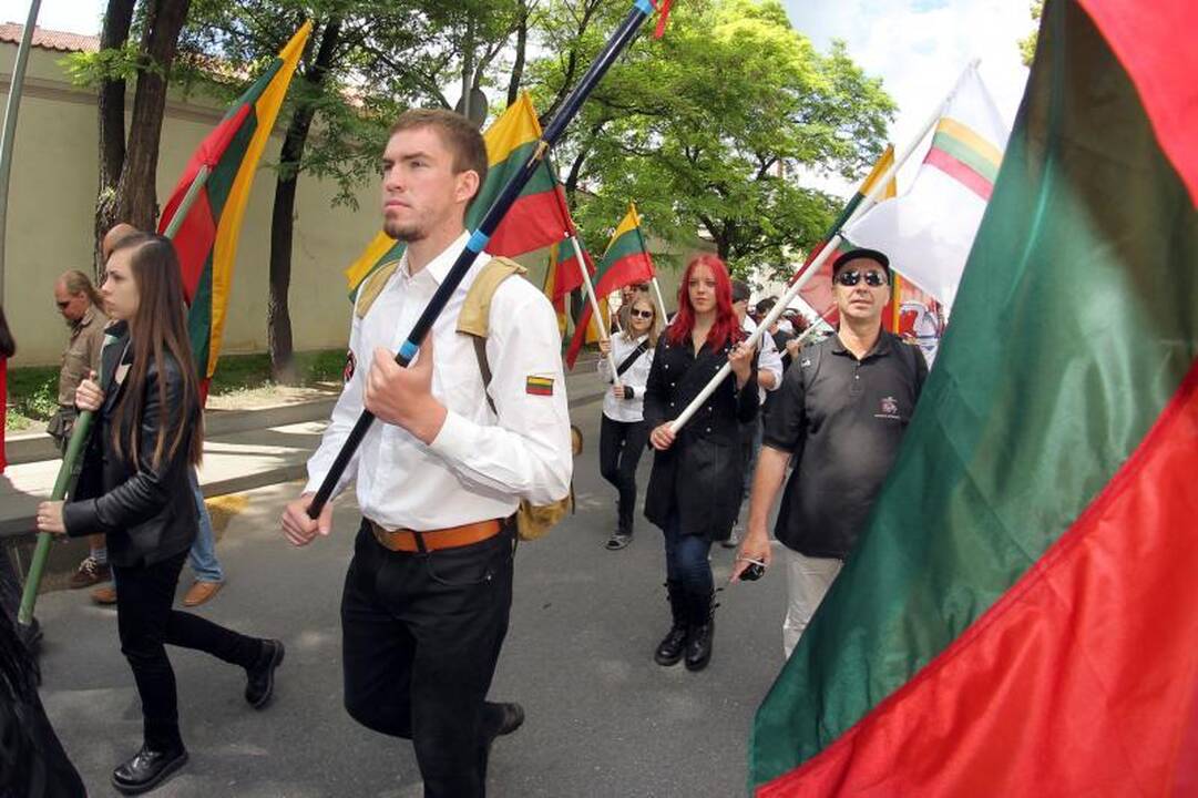 Birželio sukilimo metinių eitynės praėjo be incidentų