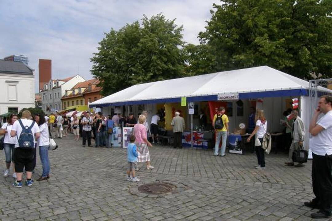 „Europiada“: gatvėse jau šurmuliuoja šventė