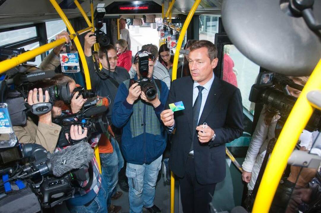 Ateityje e.bilietu bus galima atsiskaityti už visas keliones Vilniuje