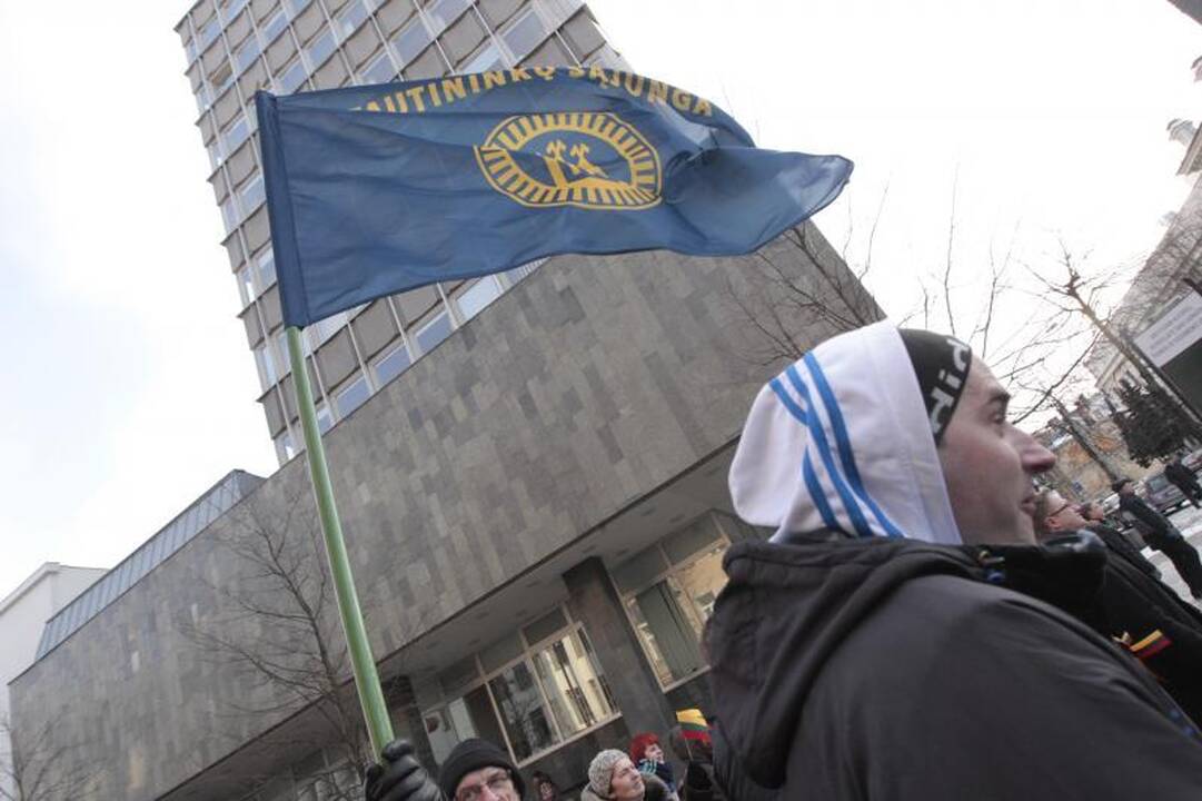 Uždraustoje eisenoje Vilniuje - tūkstančiai nacionalistų