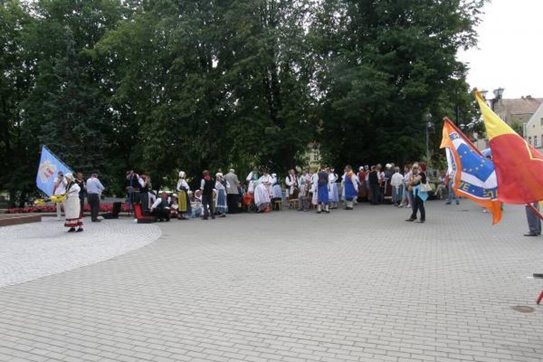 „Europiada“: gatvėse jau šurmuliuoja šventė