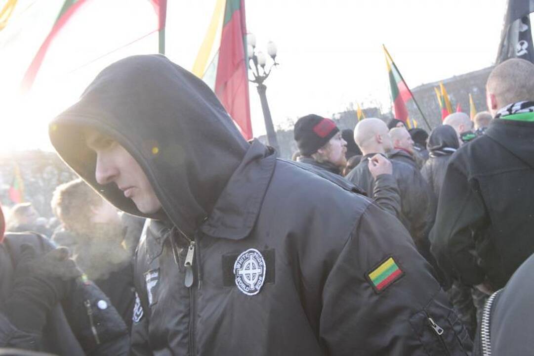 Uždraustoje eisenoje Vilniuje - tūkstančiai nacionalistų